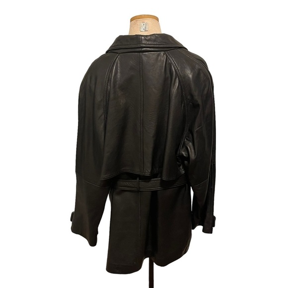 JF Jacqueline Ferrar Women 100% Leather Jacket Size XL - Picture 2 of 9